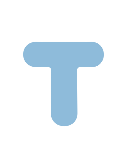 ペット_レトロ青_T