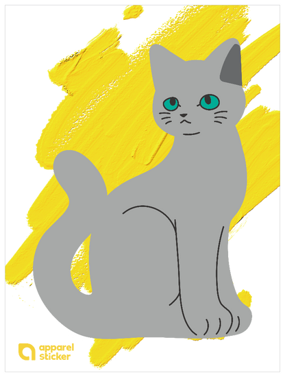 キャットT_ロシアンブルー