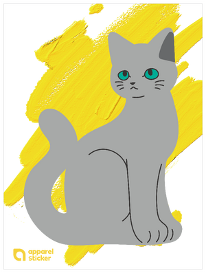 キャットT_ロシアンブルー
