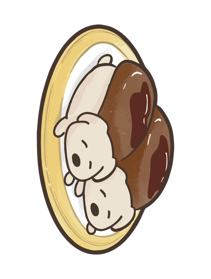 アニマルお寿司_ハンバーグ