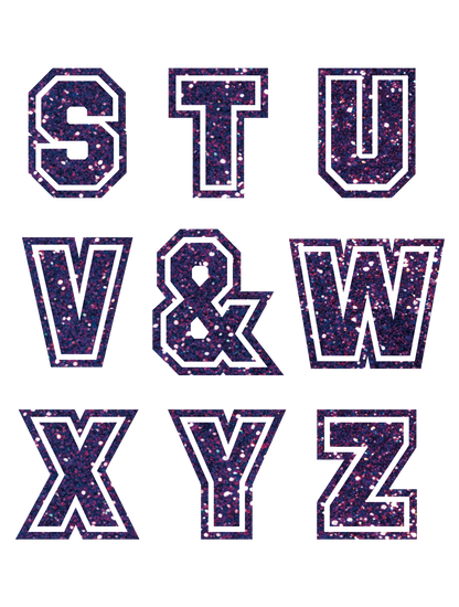 グリッターカレッジ_S-Z_パープル