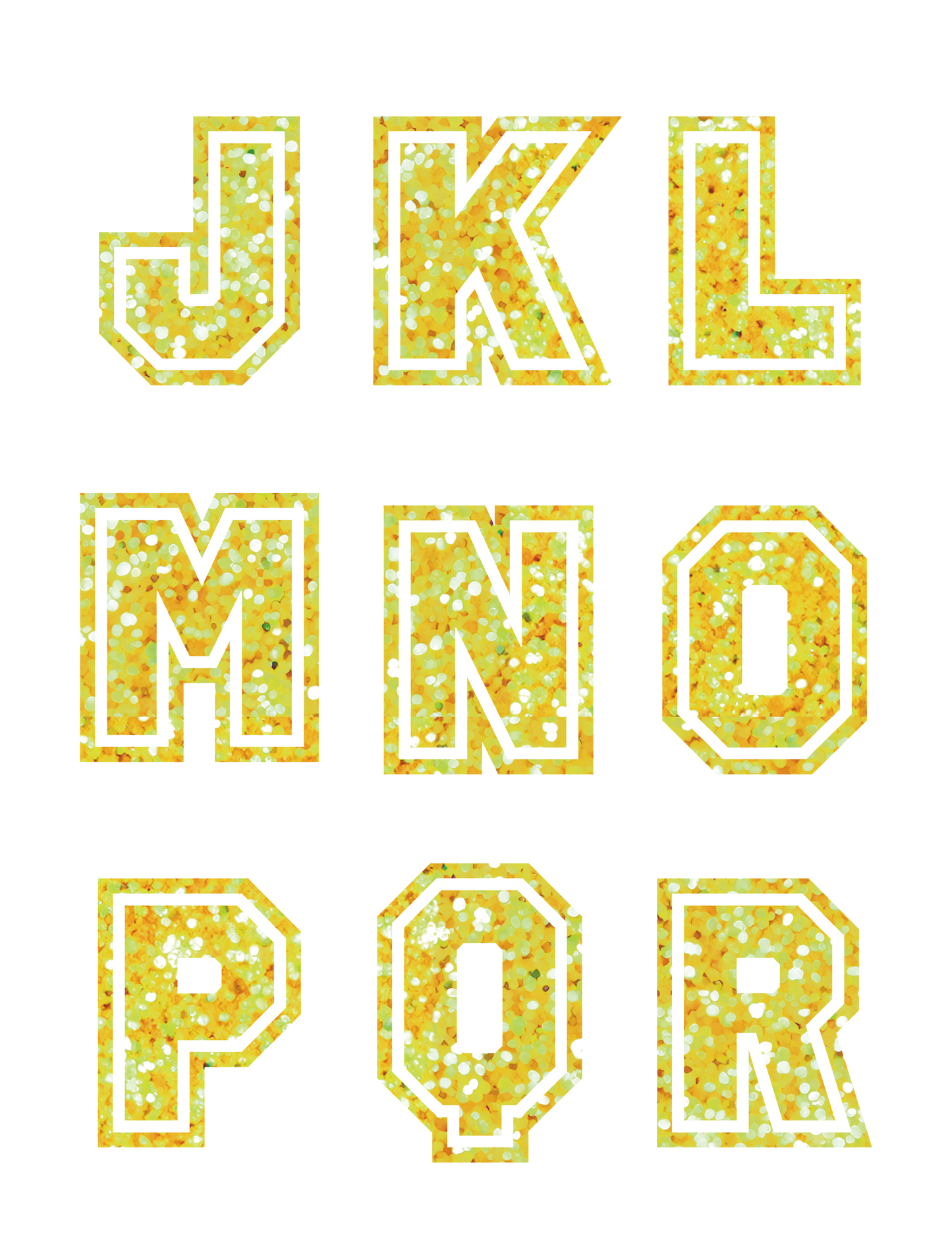 グリッターカレッジ_J-R_イエロー