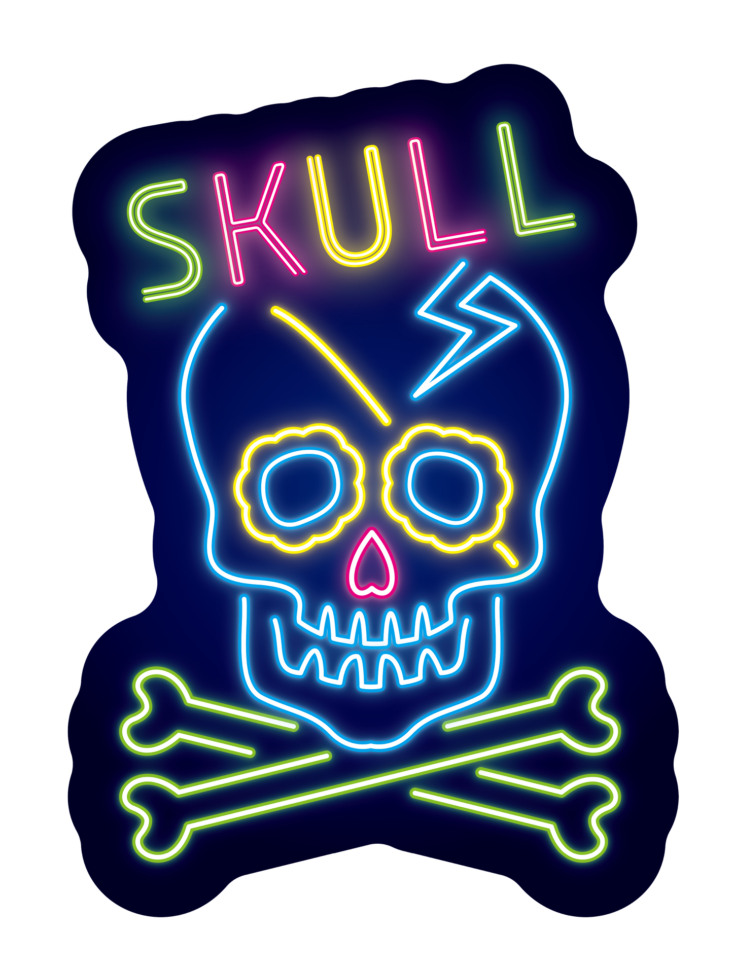 ネオン_SKULL