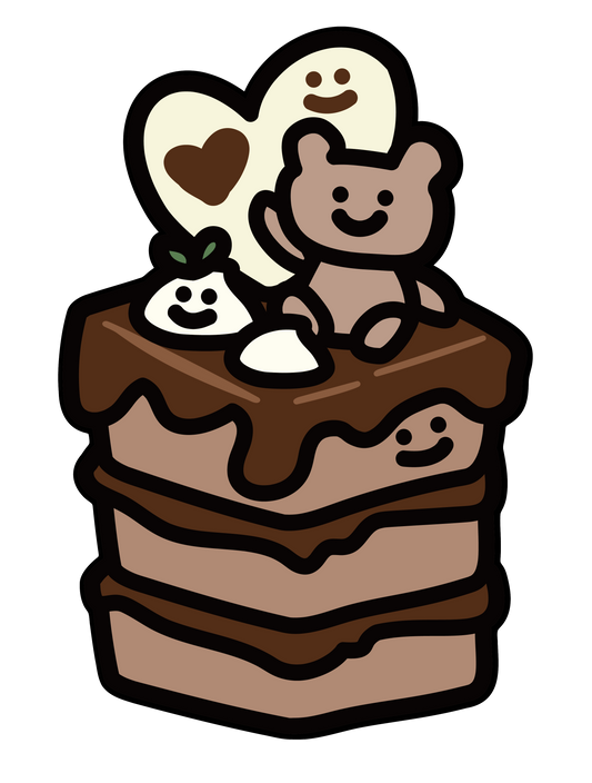 bear&chocolatecake