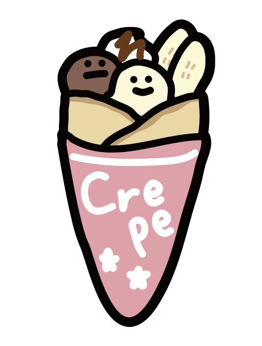 chocolate banana crepe