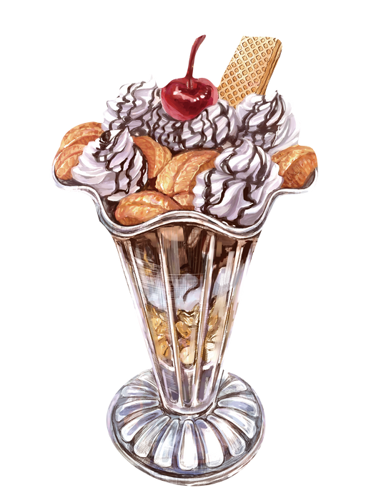 レトロ喫茶_パフェ