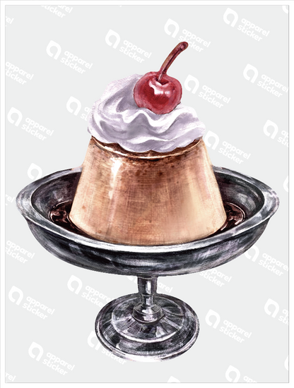 レトロ喫茶_プリン