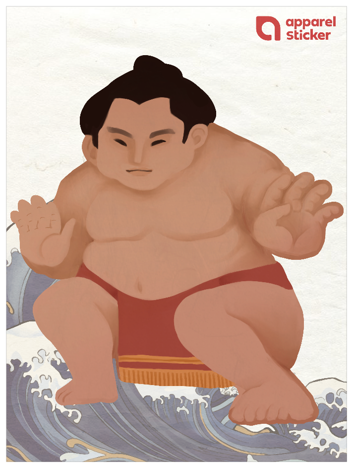 波乗り_お相撲さん
