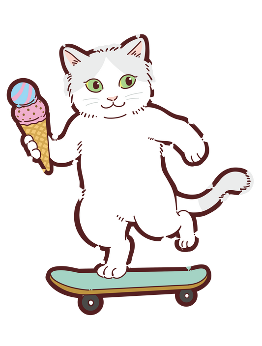 スケボーキャット