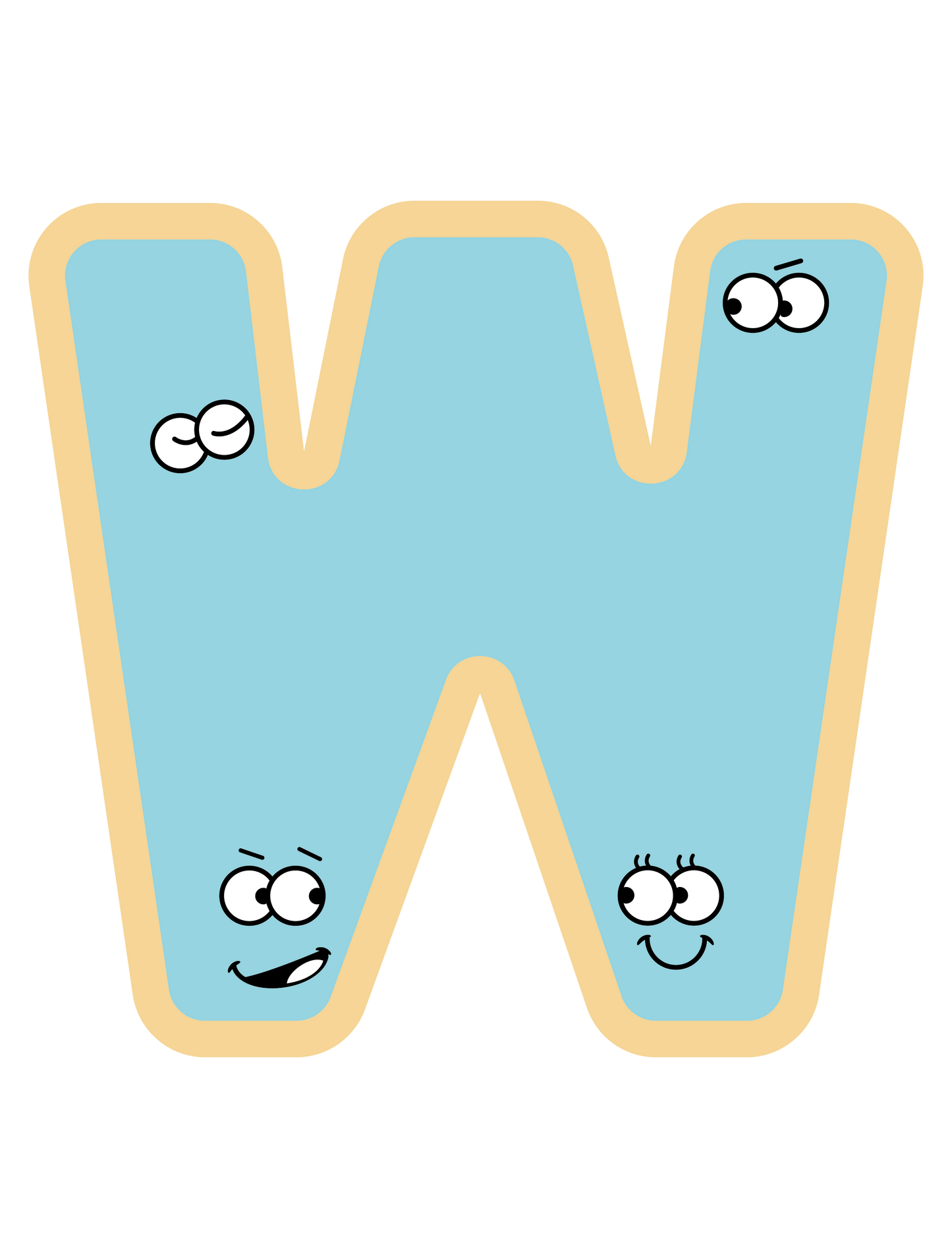 AlphabetCharacters W