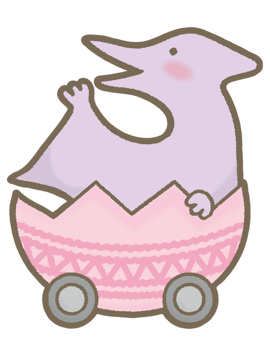 恐竜トロッコ プテラノドン