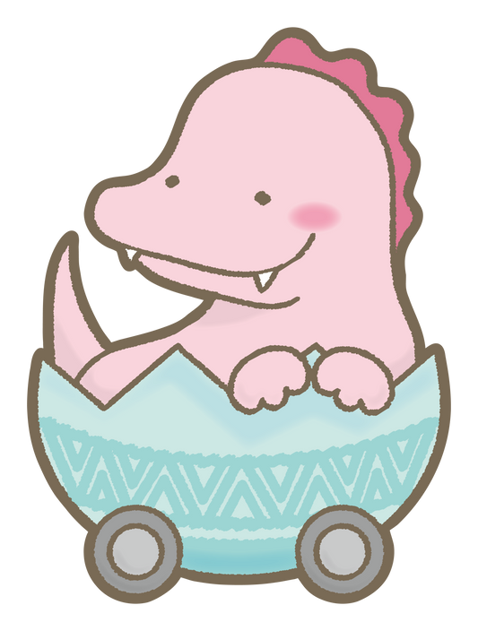 恐竜トロッコ ギガノトサウルス