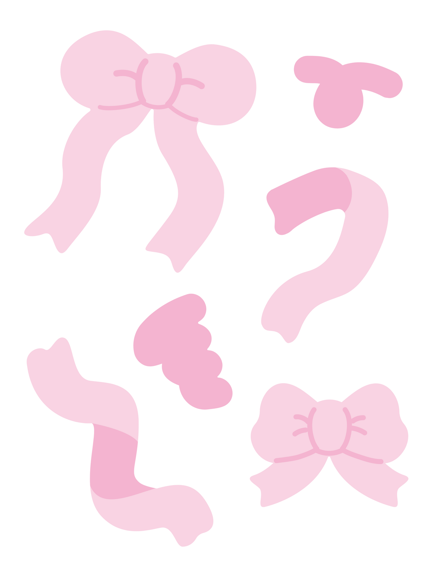 推し色ゆるリボン_ピンク