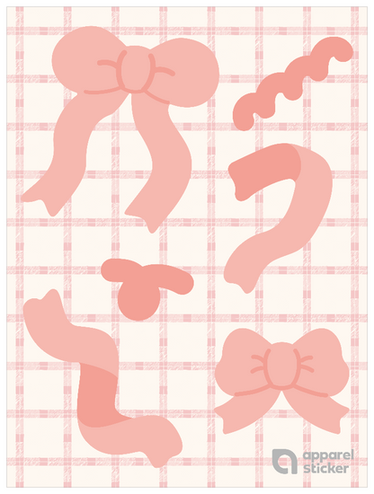 推し色ゆるリボン_レッド