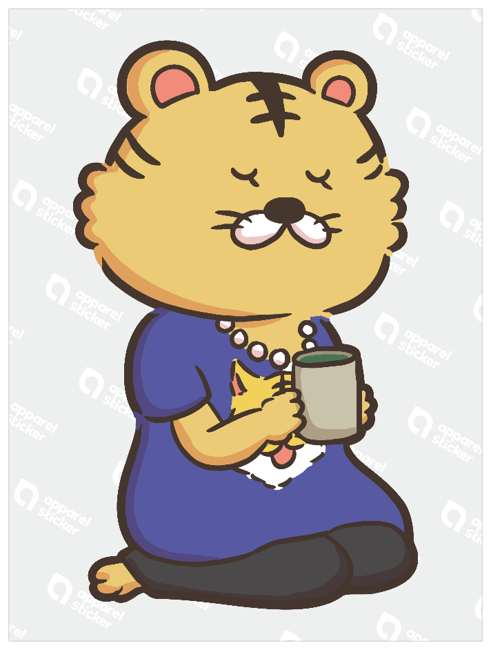 おばちゃんトラ お茶