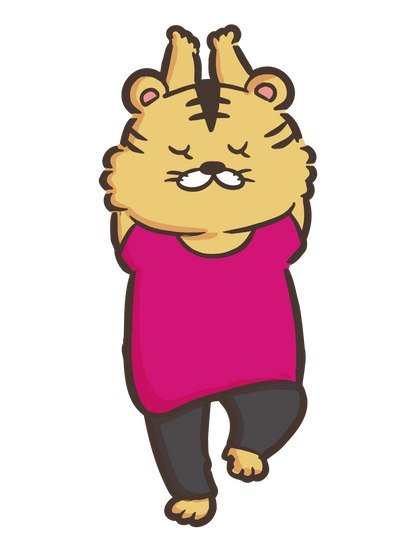 おばちゃんトラ ヨガ