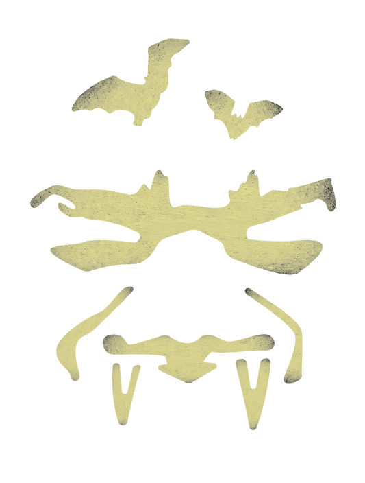 ふくわらい_ハロウィンヴァンパイアイエロー