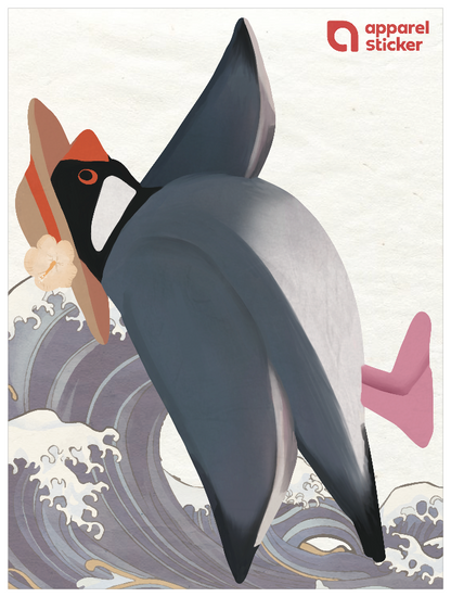波乗り_文鳥