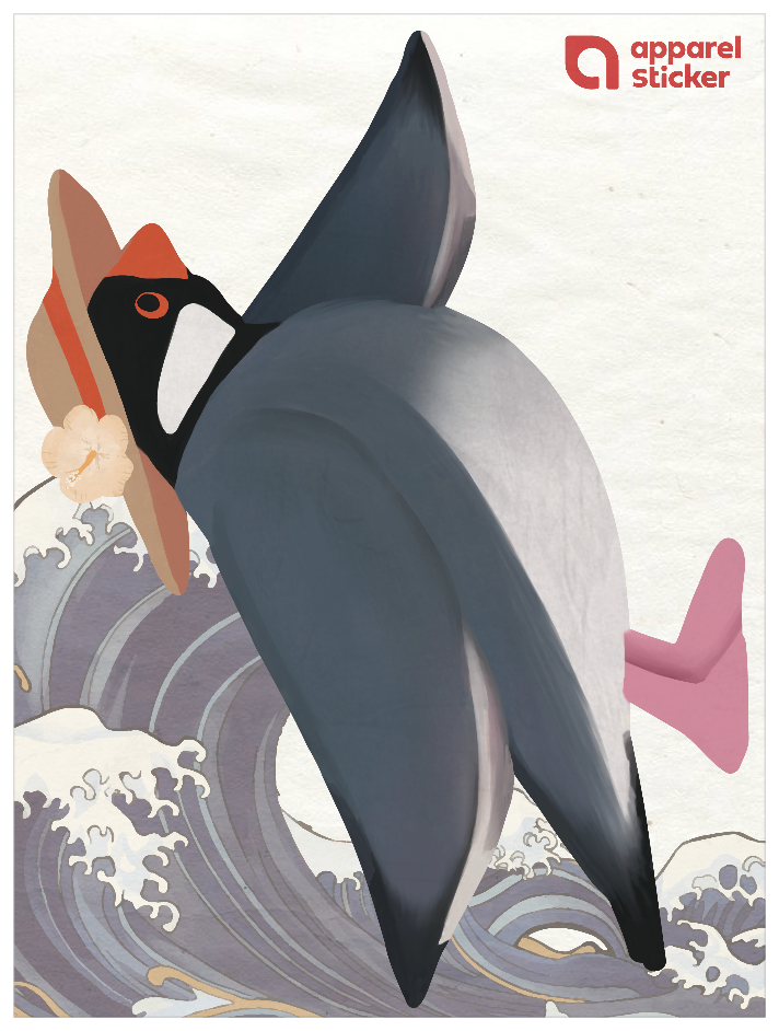 波乗り_文鳥
