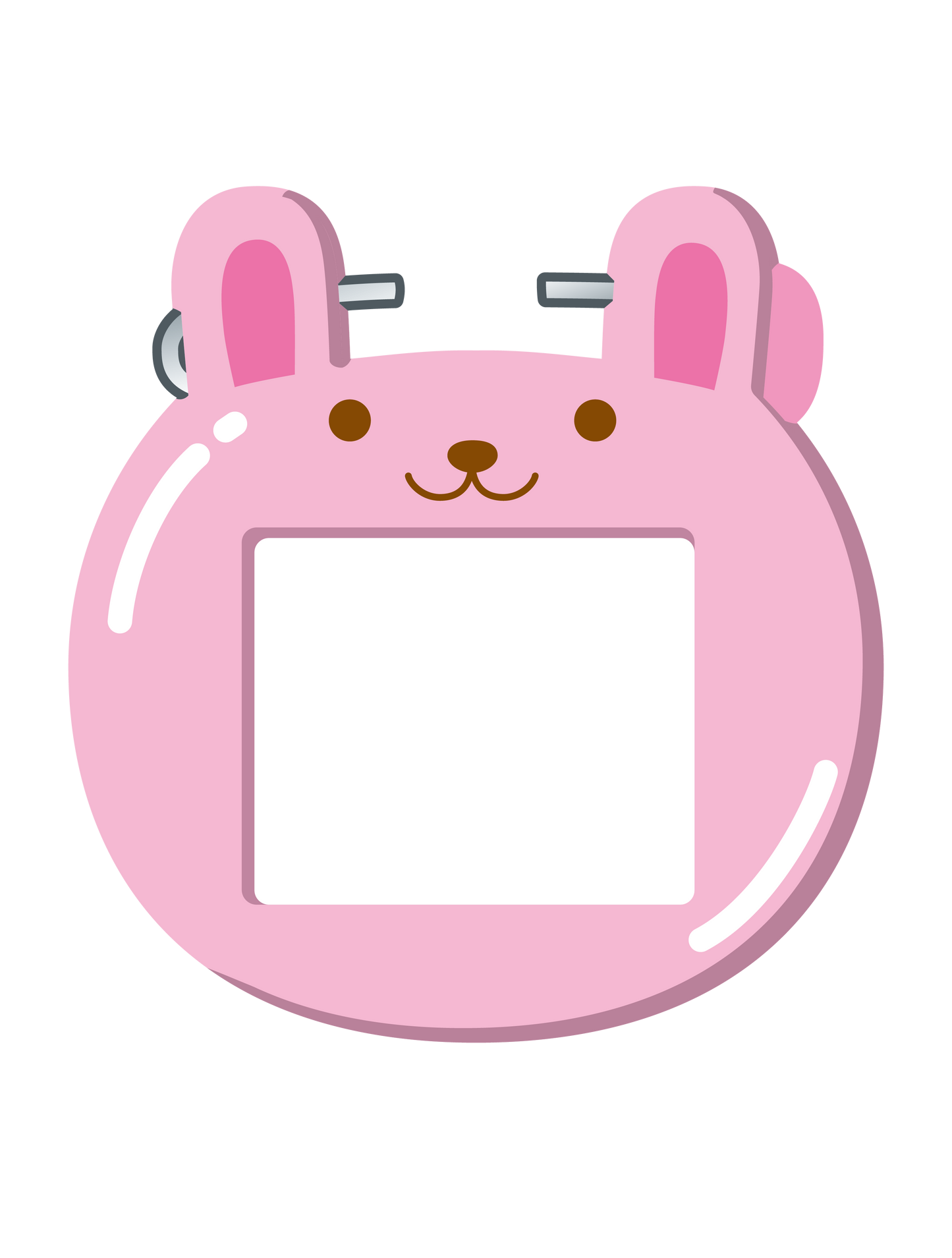 ようちえんバッジ_うさぎ