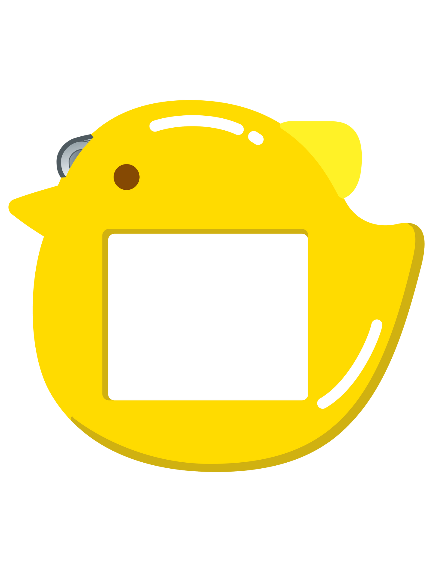 ようちえんバッジ_ひよこ