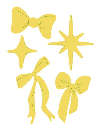 デコ_りぼん_きいろ