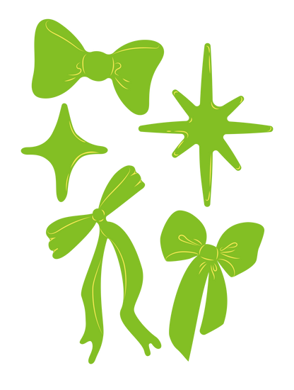 デコ_りぼん_みどり