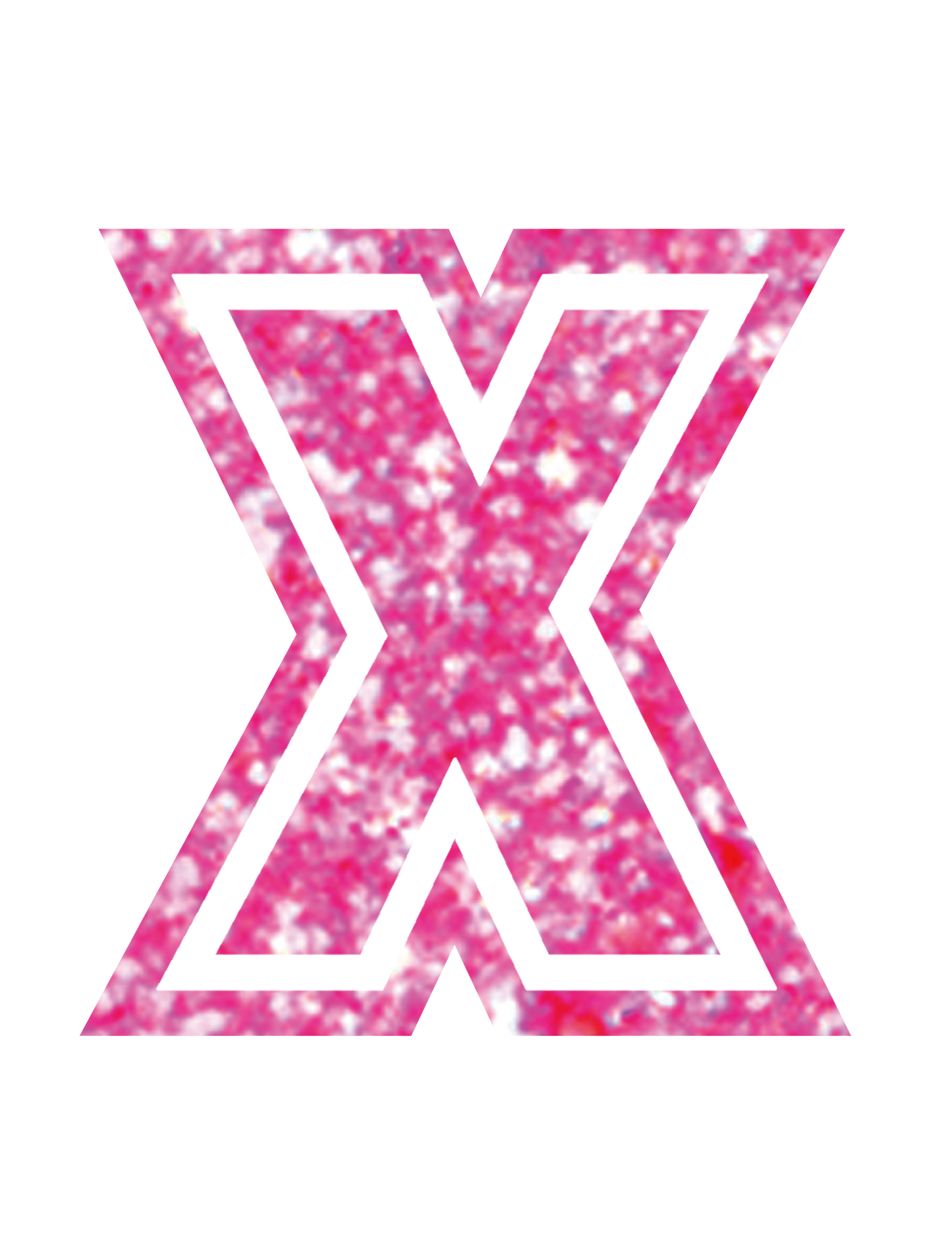 単体グリッター_ピンク_X