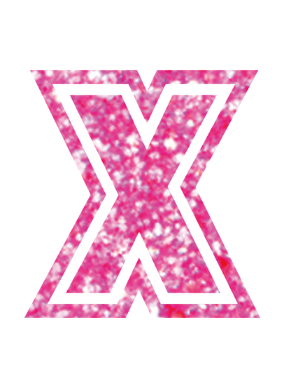 単体グリッター_ピンク_X