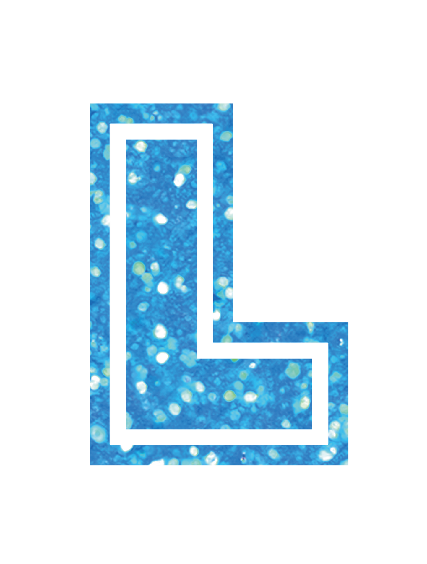 単体グリッター_水色_L