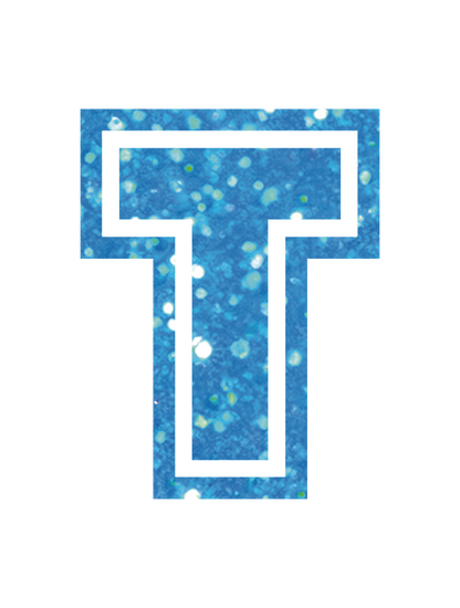 単体グリッター_水色_T