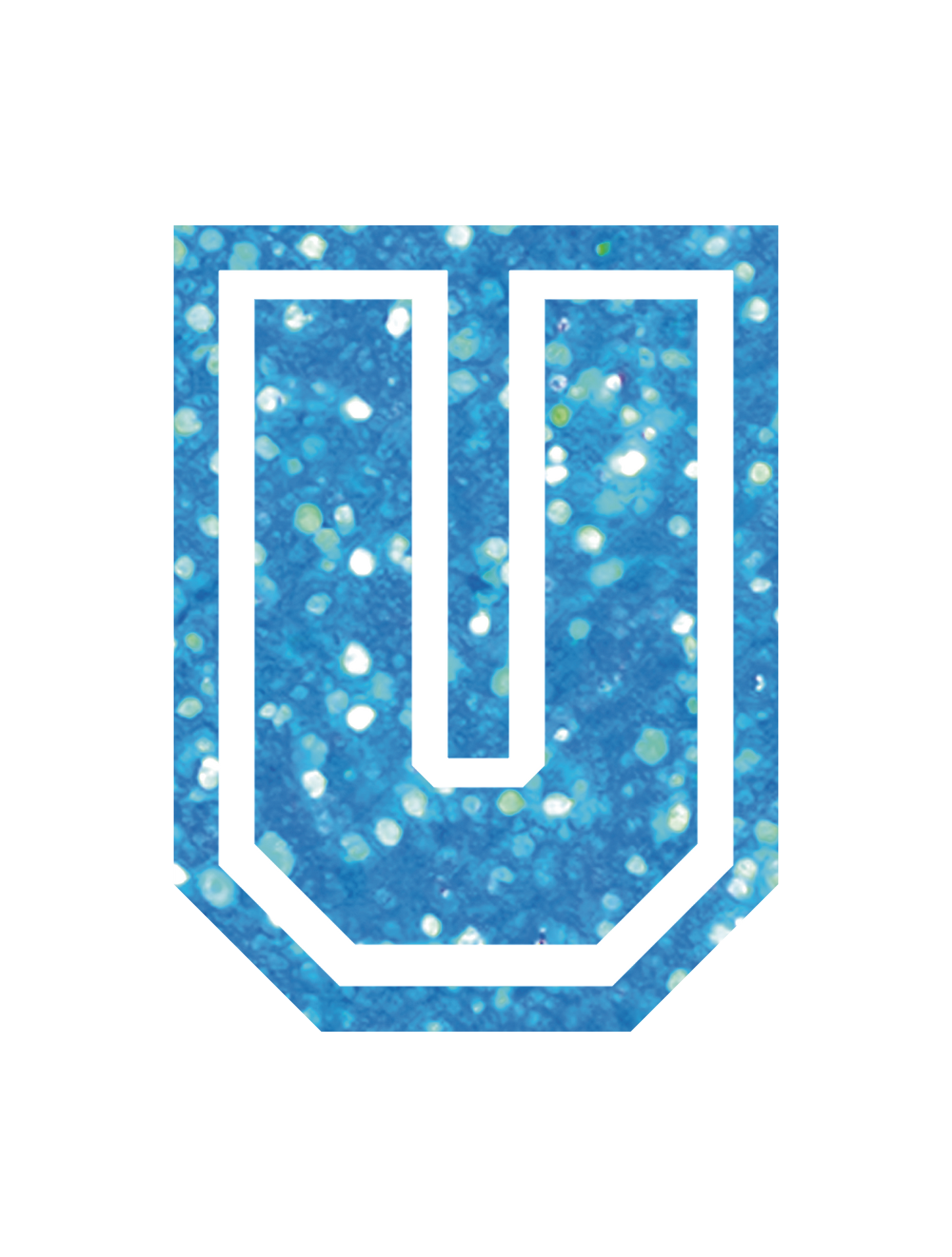 単体グリッター_水色_U