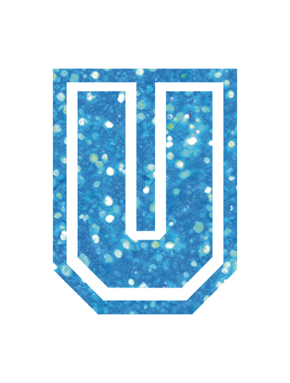 単体グリッター_水色_U