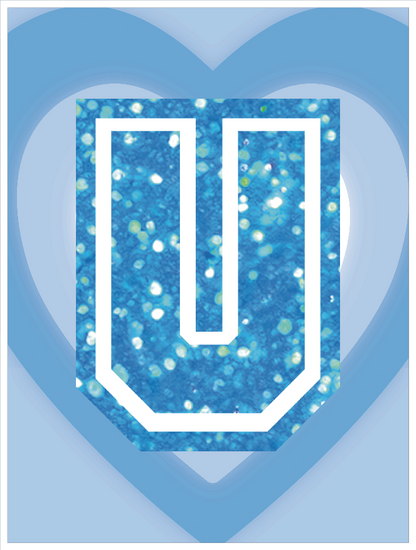 単体グリッター_水色_U