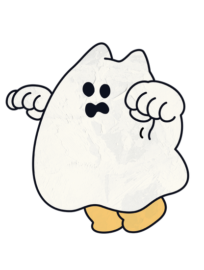 おばけ_CAT GHOST