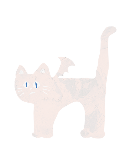 ハロウィン_コウモリ猫