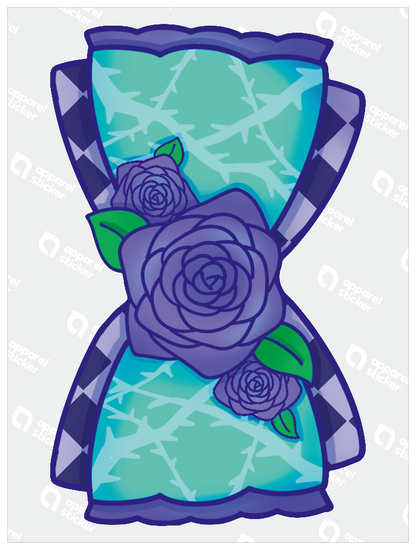 キッズリボン_薔薇