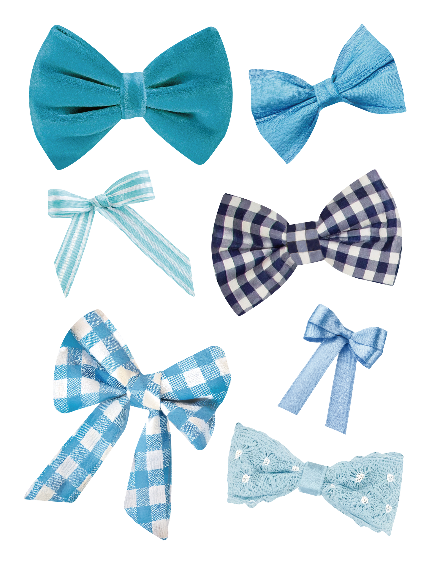 リアルリボン_青水色