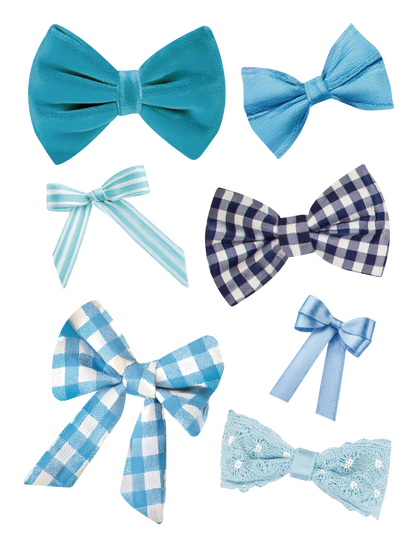 リアルリボン_青水色