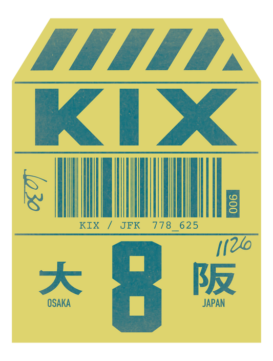 カラーシンプルステッカー_BAGGAGE_TAG