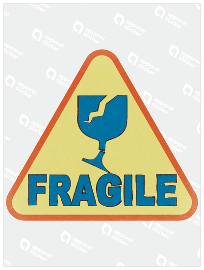 カラーシンプルステッカー_FRAGILE