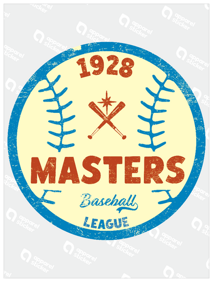 カラーシンプルステッカー_MASTERS_B