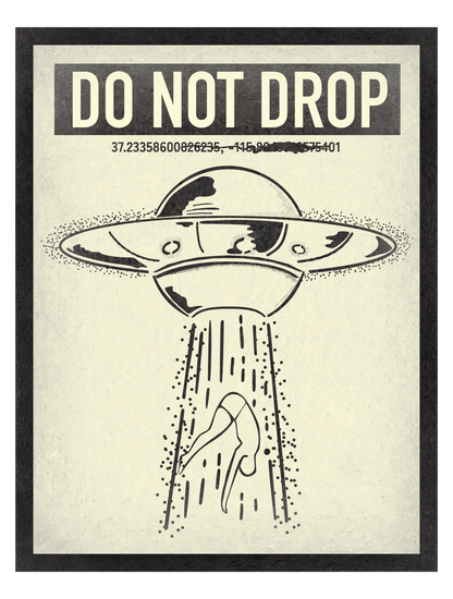 モノクロシンプルステッカー_DO_NOT_DROP