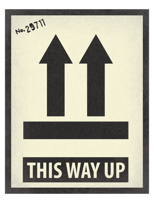 モノクロシンプルステッカー_THIS_WAY_UP