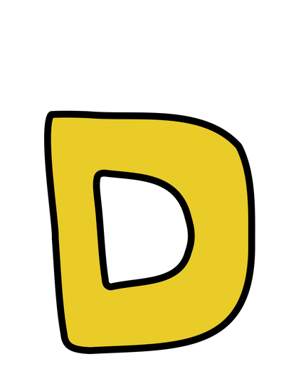 POPアルファベット_D