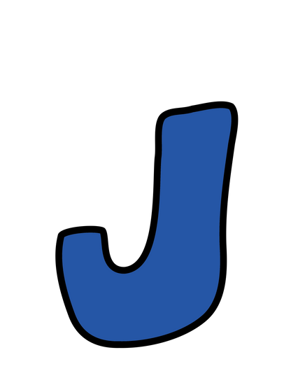 POPアルファベット_J