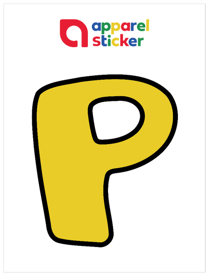 POPアルファベット_P