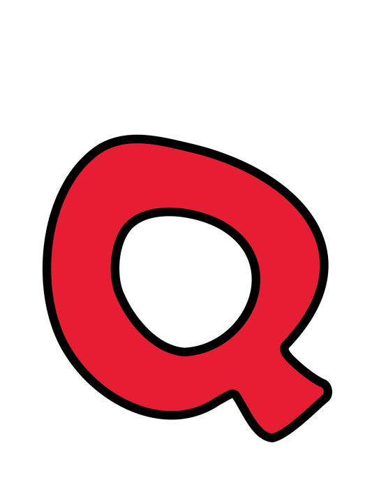 POPアルファベット_Q