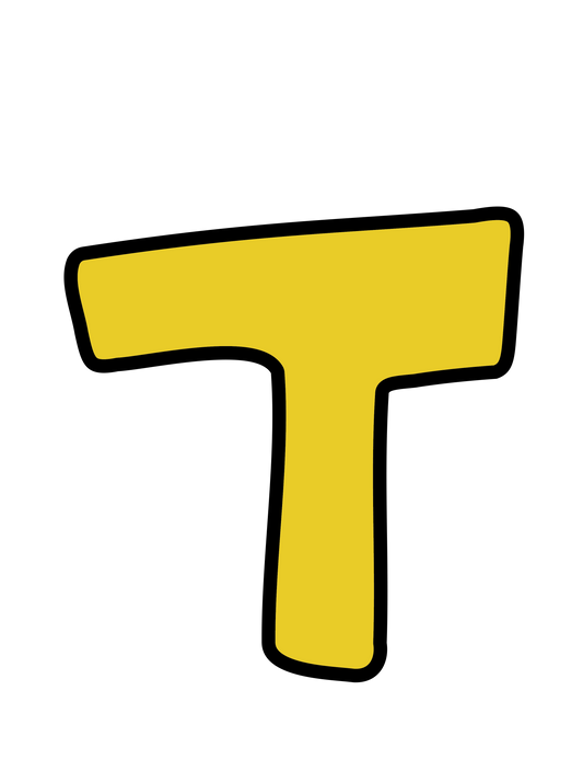 POPアルファベット_T