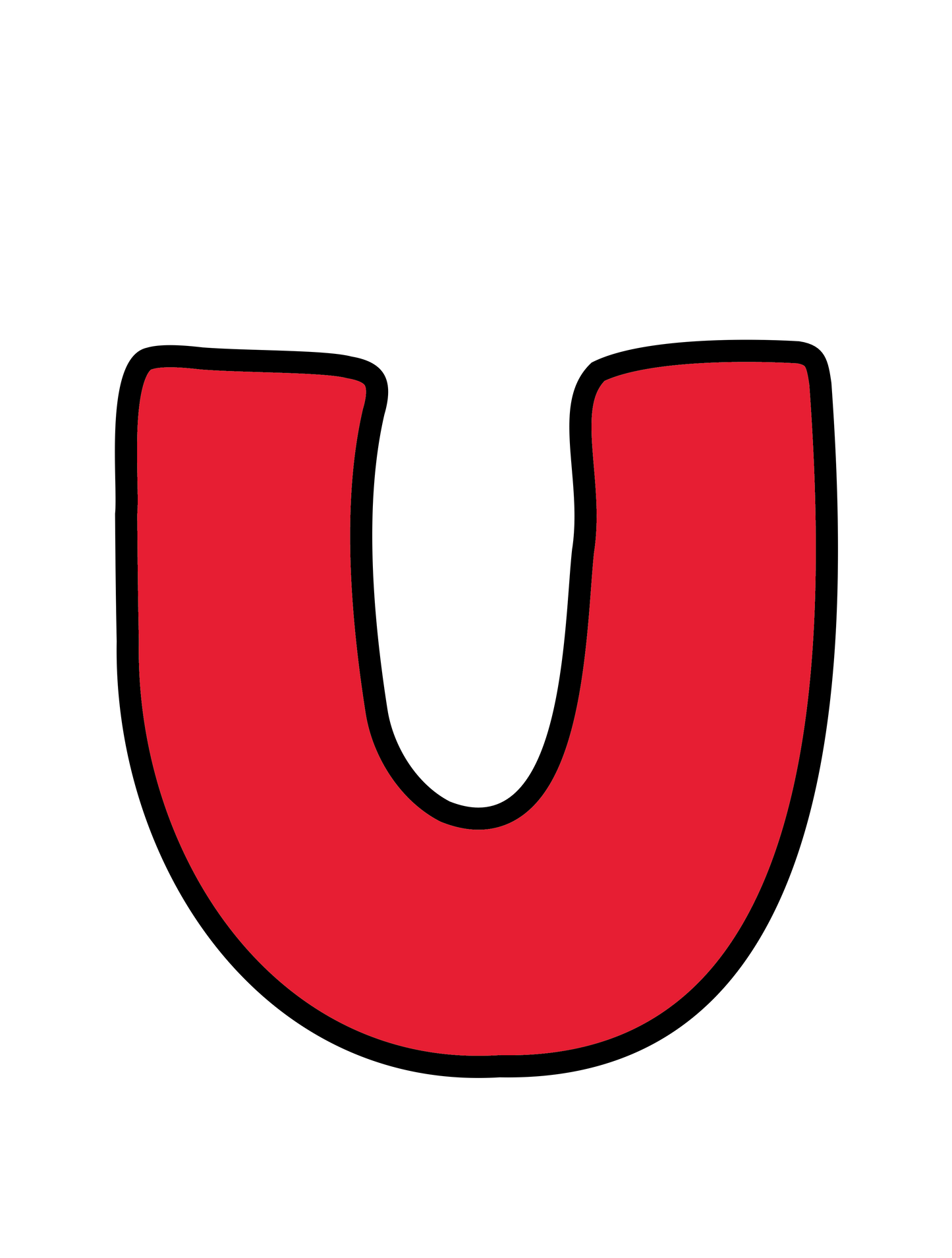 POPアルファベット_U